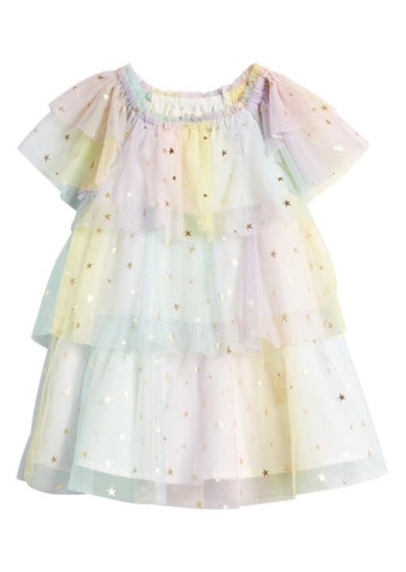 Mini Boden Kids' Tiered Tulle Dress