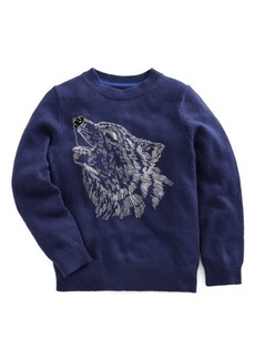 Mini Boden Kids' Wolf Sweater