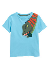 Boy's Mini Boden Kids' Bright Animal Applique T-Shirt