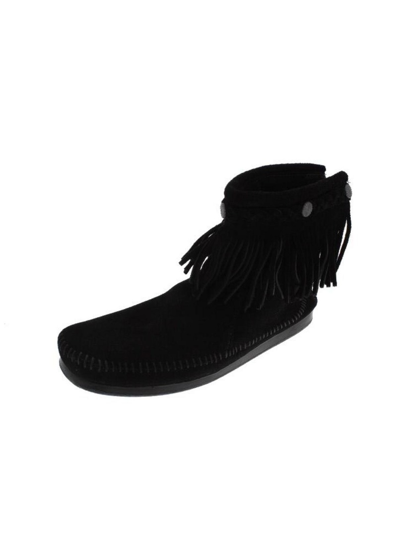 Minnetonka Fringe Moccasin Boots