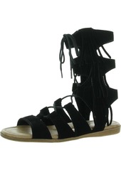 Minnetonka MILOS Womens Faux Leather Open Toe Gladiator Sandals