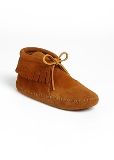 Minnetonka 'Classic Fringe' Boot in Brown at Nordstrom