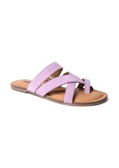 Minnetonka Faribee Strappy Sandal in Orchid at Nordstrom