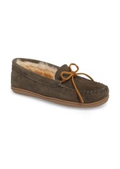 Minnetonka Genuine Shearling Hard Sole Indoor/Outdoor Slipper