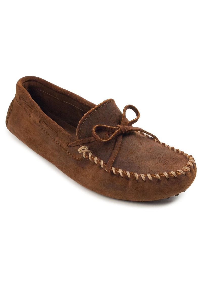 Minnetonka Men's Classic Driver Loafers - Brown