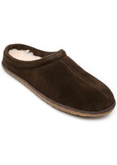 Minnetonka Men's Taylor Suede Clog Slide Slippers Men's Shoes