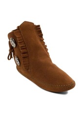 Minnetonka Softsole Boot in Brown Suede at Nordstrom
