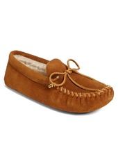 Minnetonka Softsole Slipper with Faux Fur Lining