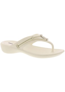 Minnetonka Silverthorne Prism Womens Thong Slip On Flip-Flops