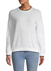 Minnie Rose Graphic Cashmere Sweater