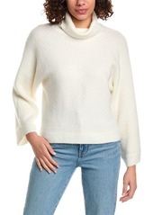 Minnie Rose Cuddle Ribbed Turtleneck Wool-Blend Sweater