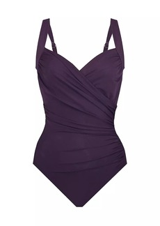 Miraclesuit DDD Styles Sanibel Ruched One-Piece Swimsuit