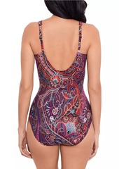 Miraclesuit Dynasty Siren Acrylic One-Piece Swimsuit