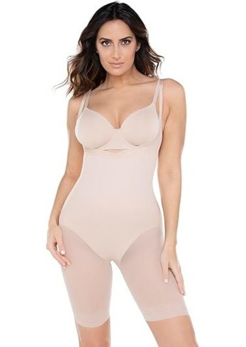 Miraclesuit Extra Firm Sheer Shaping Open Bust Mid-Thigh Slimmer