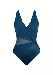 Miraclesuit Illusion Circe V-Neck One-Piece Swimsuit