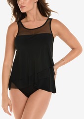 Miraclesuit Illusionists Mirage Tiered Tankini Top Women's Swimsuit