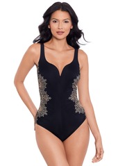 Miraclesuit Women's Cappadocia Temptress Swimsuit - Black Multi