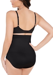 Miraclesuit Women's Comfy Curves Hi Waist Brief Shapewear 2515 - Black