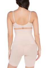 Miraclesuit Women's Comfy Curves Hi-Waist Thigh Slimmer Shapewear 2519 - Nude