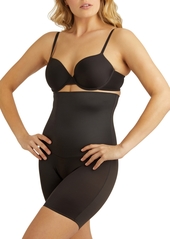 Miraclesuit Women's Comfy Curves Hi-Waist Thigh Slimmer Shapewear 2519 - Nude