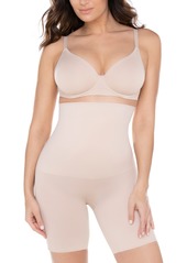 Miraclesuit Women's Comfy Curves Hi-Waist Thigh Slimmer Shapewear 2519 - Nude