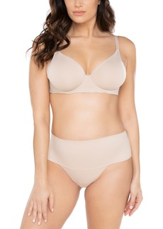 Miraclesuit Women's Comfy Curves Waistline Thong 2526 - Nude