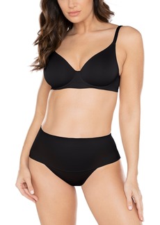 Miraclesuit Women's Comfy Curves Waistline Thong 2526 - Black