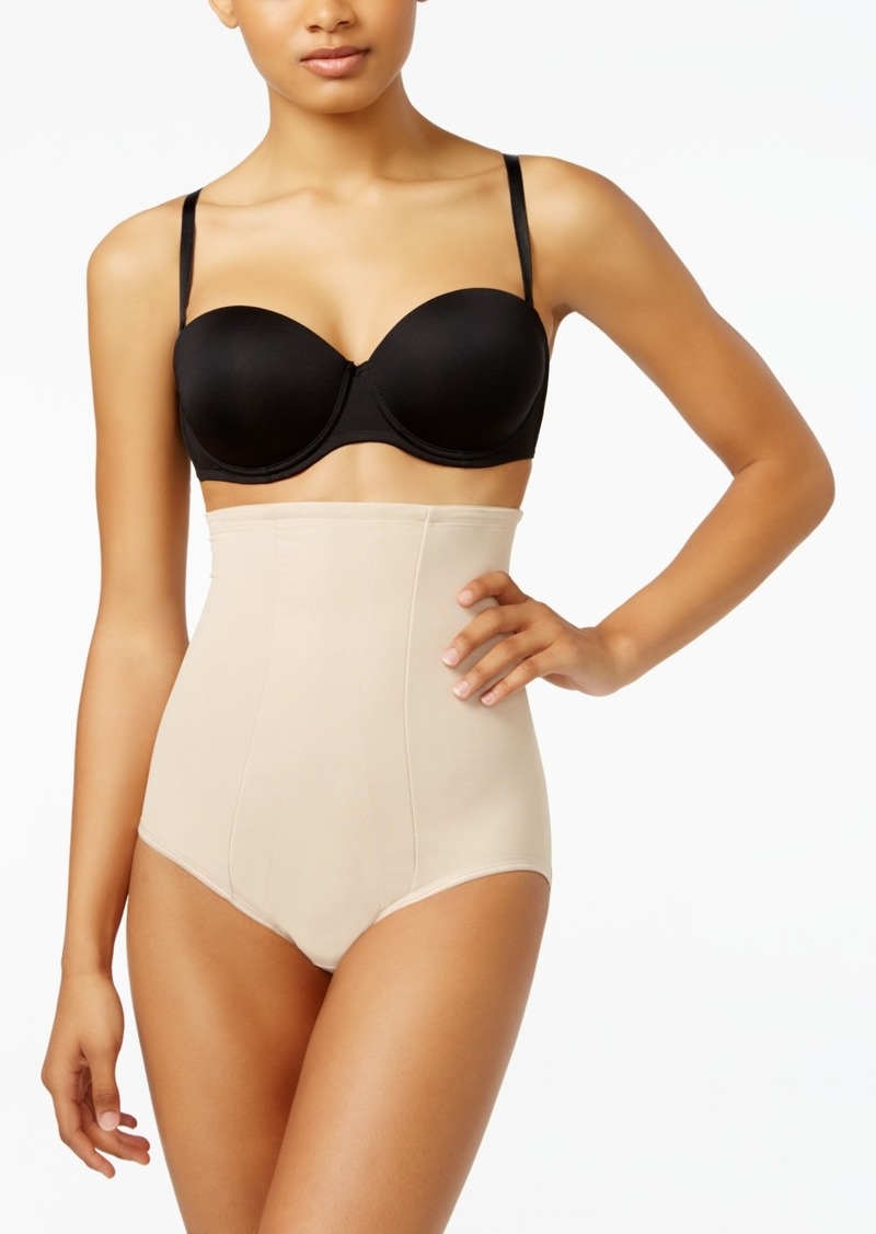 Miraclesuit Women's Shape with and Edge Extra Firm High-Waist Brief 2705 - Warm Beige