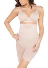 Miraclesuit Women's Extra Firm Tummy-Control Sheer Trim Thigh Slimmer 2789 - Warm Beige