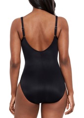 Miraclesuit Women's Network Madero Underwire Dd One-Piece Swimsuit - Black