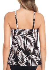 Miraclesuit Women's Oasis Love Knot Underwire Tankini Top - Oasis