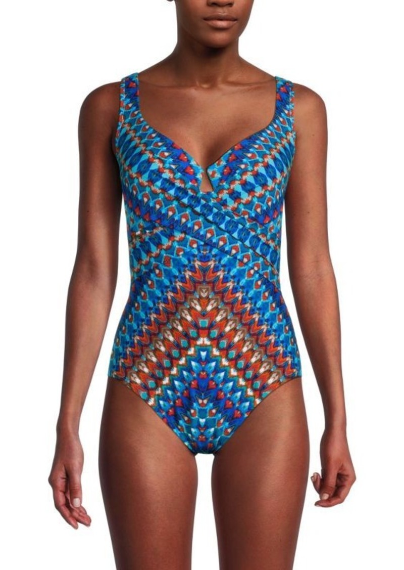 Miraclesuit Nepali Printed One Piece Swimsuit