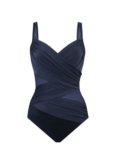 Miraclesuit Network DD Madero Mesh-Paneled One-Piece Swimsuit