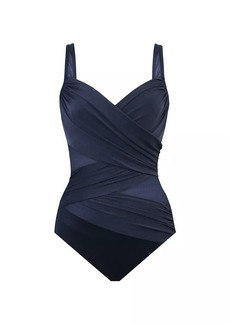 Miraclesuit Network DD Madero Mesh-Paneled One-Piece Swimsuit