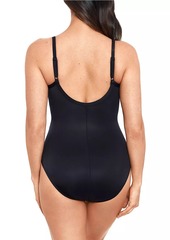 Miraclesuit Network News Belle One-Piece Swimsuit