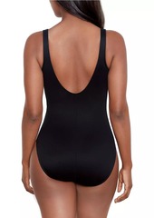 Miraclesuit Petal Pusher Temptress One-Piece Swimsuit