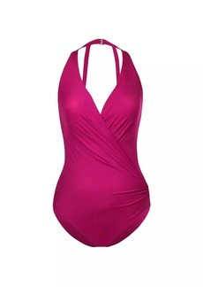 Miraclesuit Rock Solid Wrapsody One-Piece Swimsuit