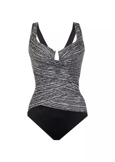 Miraclesuit Selenite Layered Escape One-Piece Swimsuit
