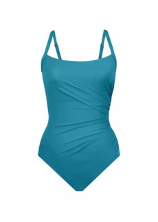 Miraclesuit Starr Gathered One-Piece Swimsuit