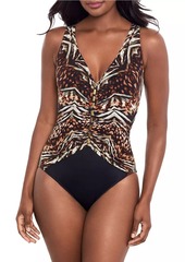 Miraclesuit Tribal Tigress Charmer One-Piece Swimsuit