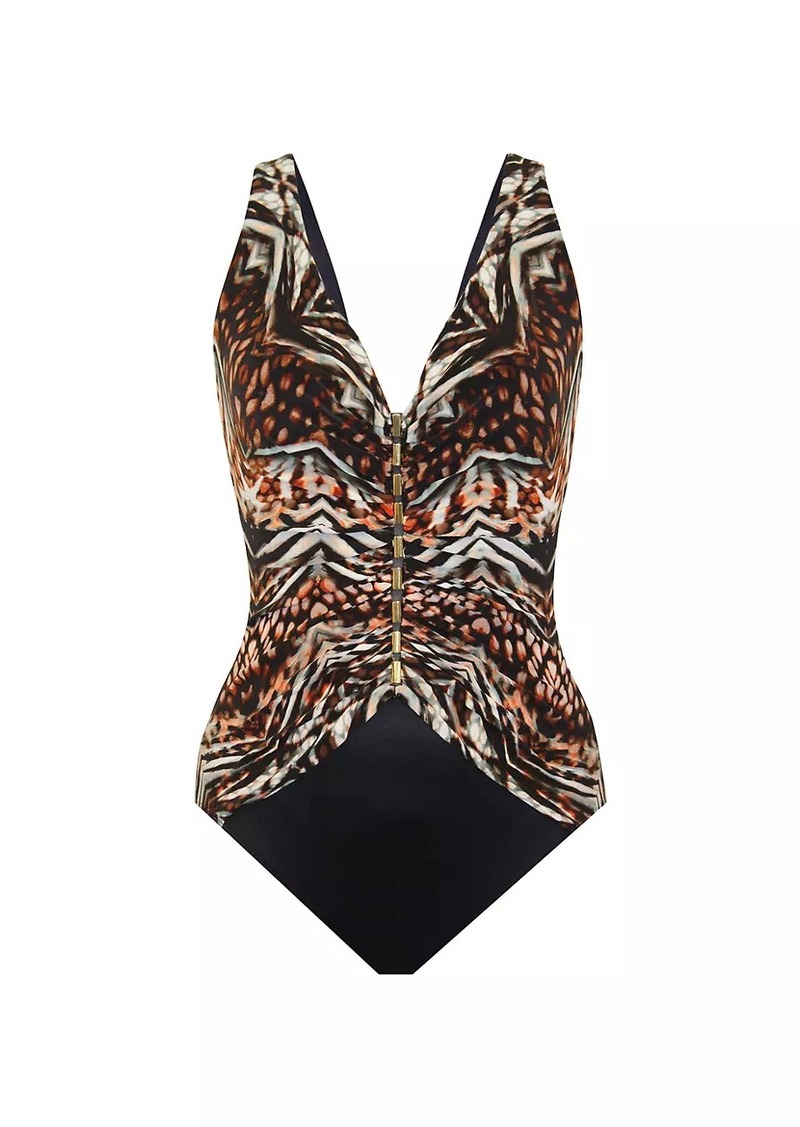 Miraclesuit Tribal Tigress Charmer One-Piece Swimsuit