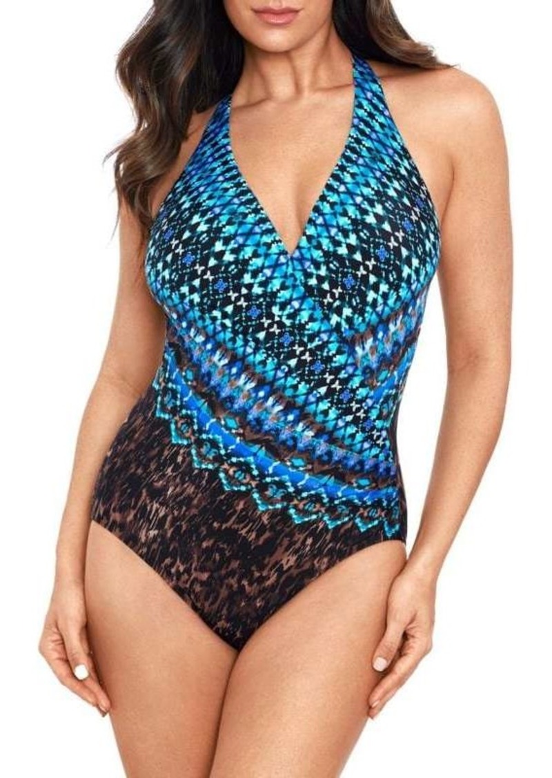 Miraclesuit Untamed Wrapsody One Piece Swimsuit