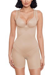 Miraclesuit Women's Tummy Tuck Extra Firm Wear Your Own Bra Mid-Thigh Shaper 2412 - Warm Beige