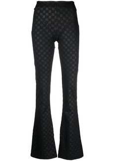 Misbhv flared slim-fit trousers