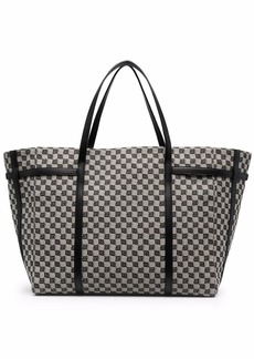 Misbhv jacquard-monogram tote bag