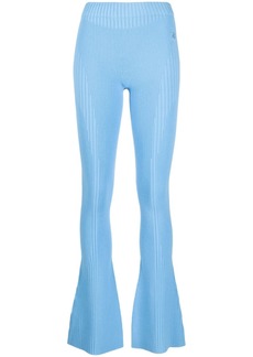 Misbhv knitted flared trousers