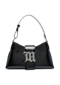 Misbhv leather logo-plaque shoulder bag