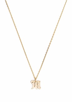 Misbhv logo pendant necklace