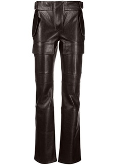 Misbhv low-rise bootcut trousers