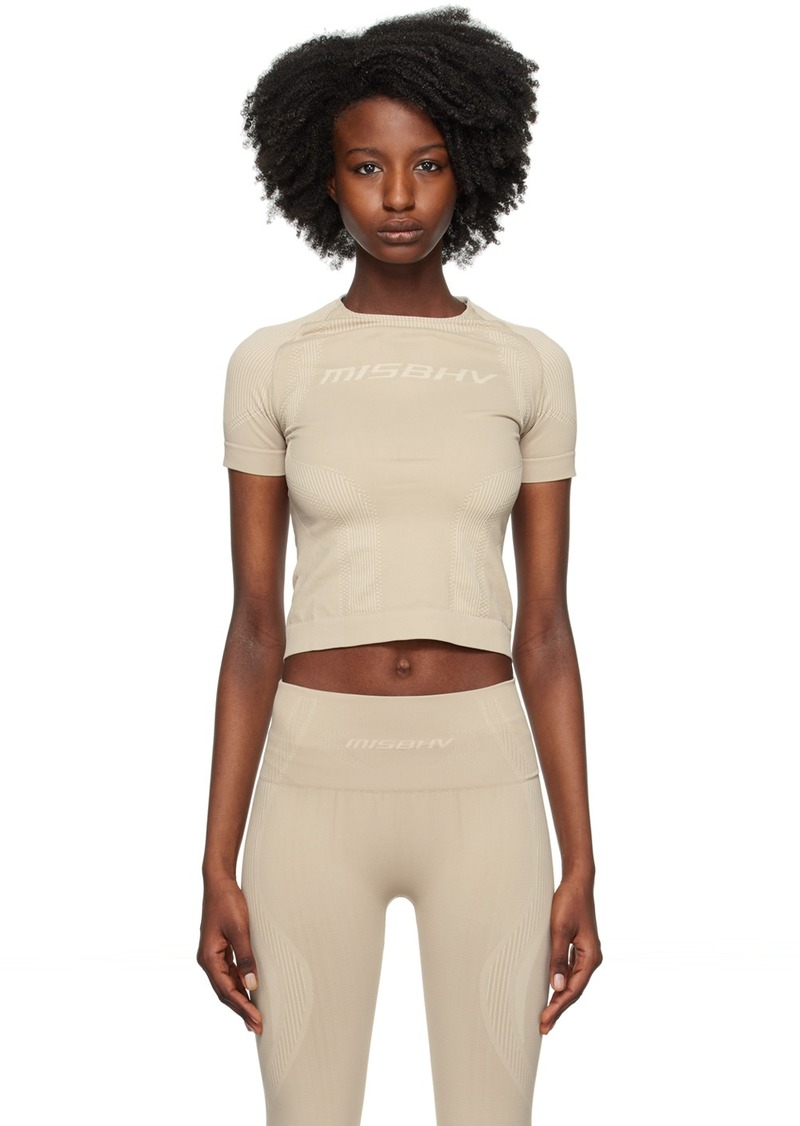 MISBHV Beige Breathable Top